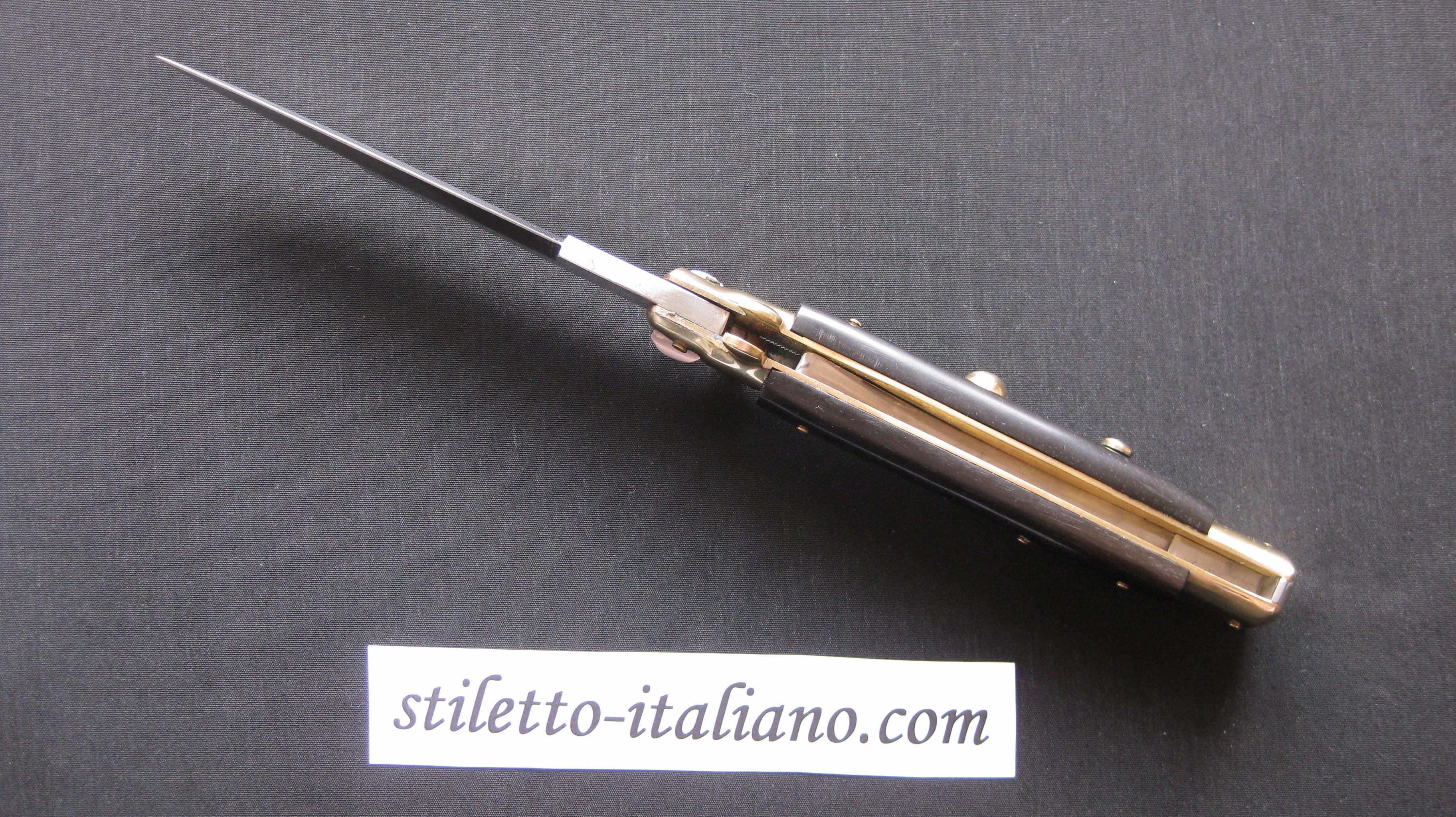 10 Bayonet Classic stiletto Ebony wood AGA Campolin