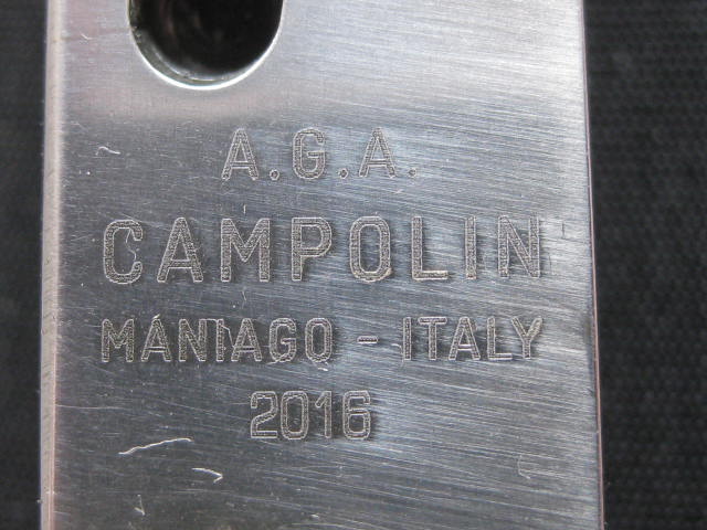 tang stamp AGA Campolin Maniago-ITALY