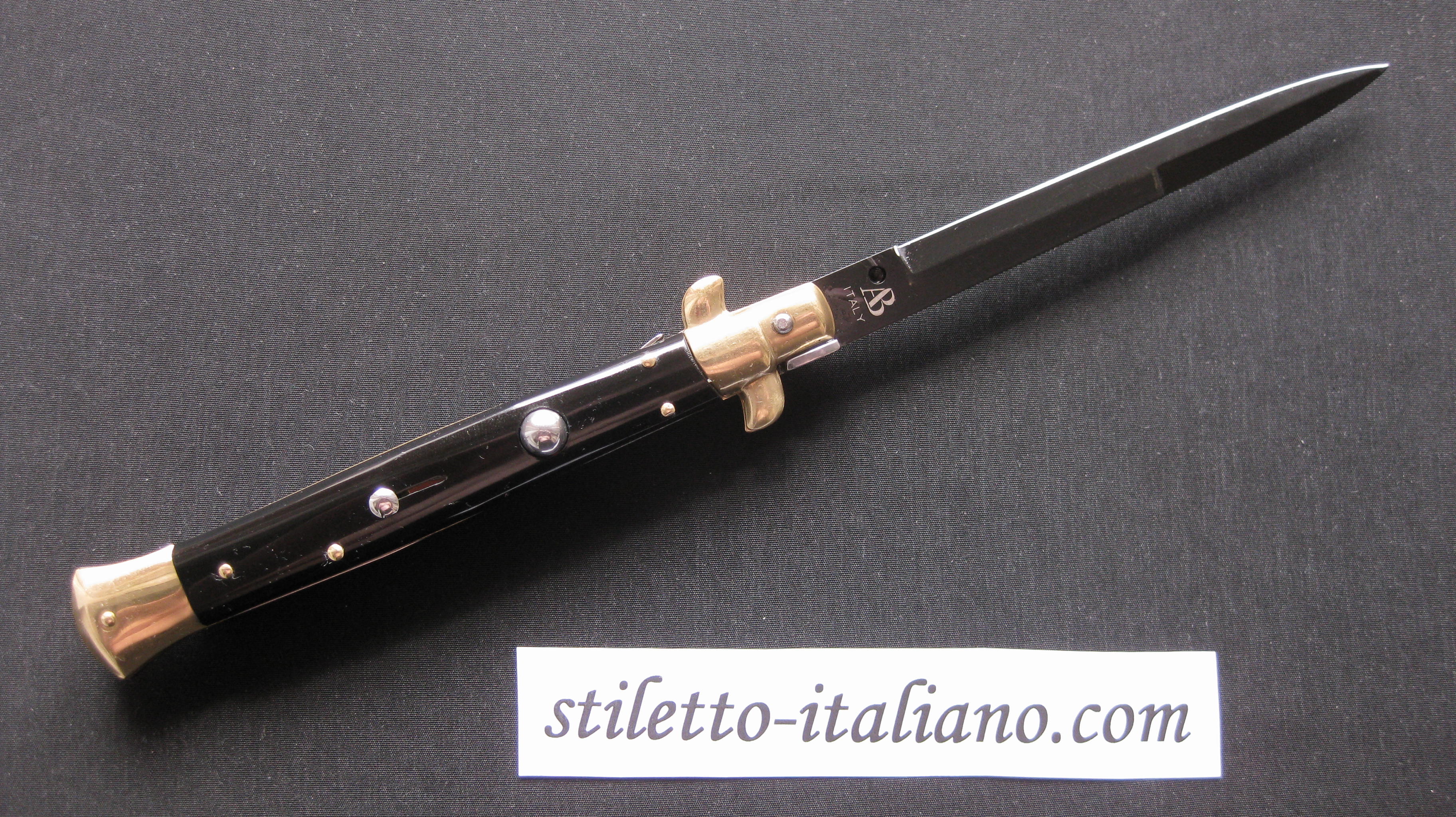 Stiletto 11 Bayonet Classic stiletto Black Acrylic Tactical Armando Beltrame