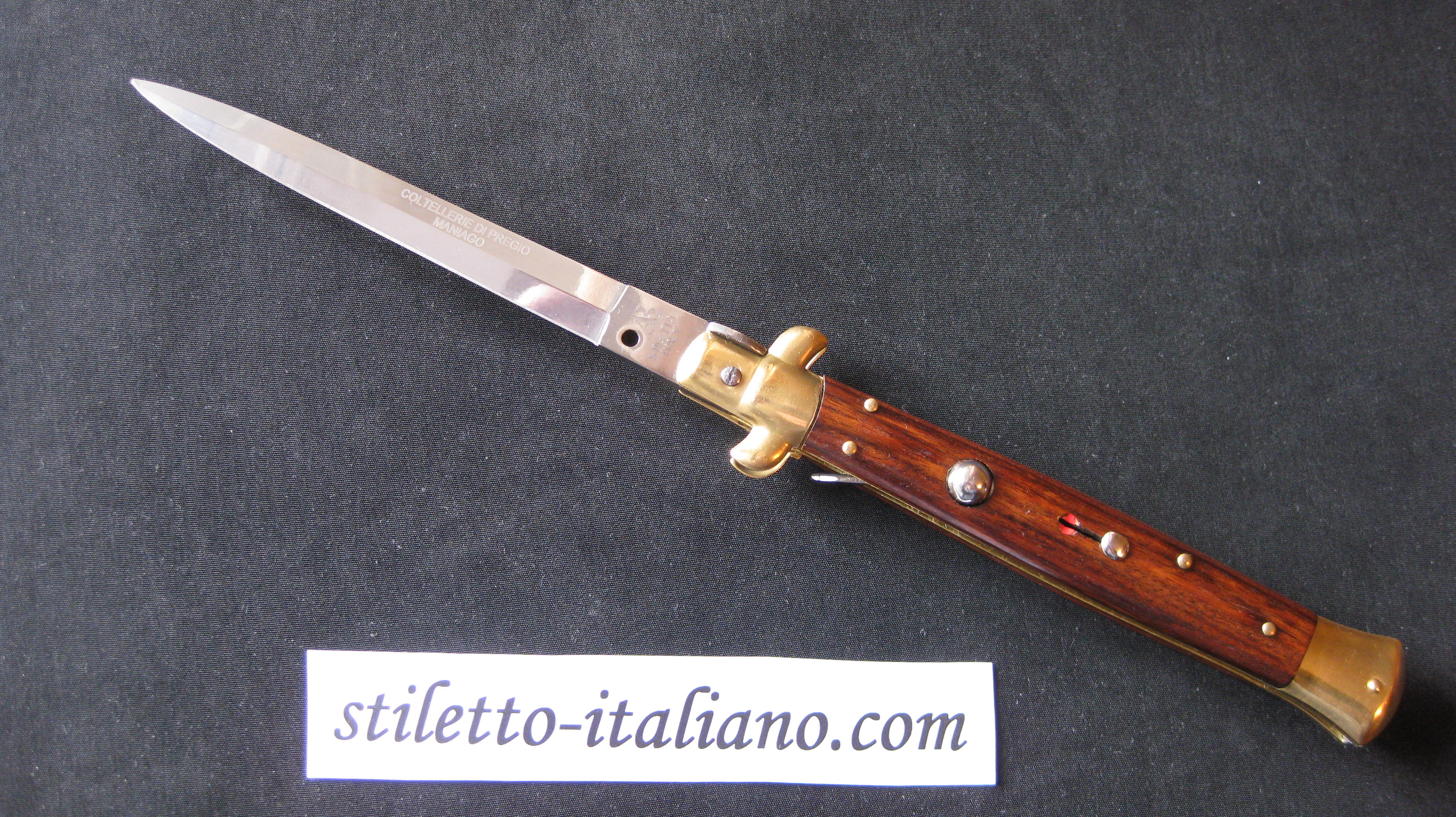 Stiletto 11 Dagger Cocobolo wood Armando Beltrame