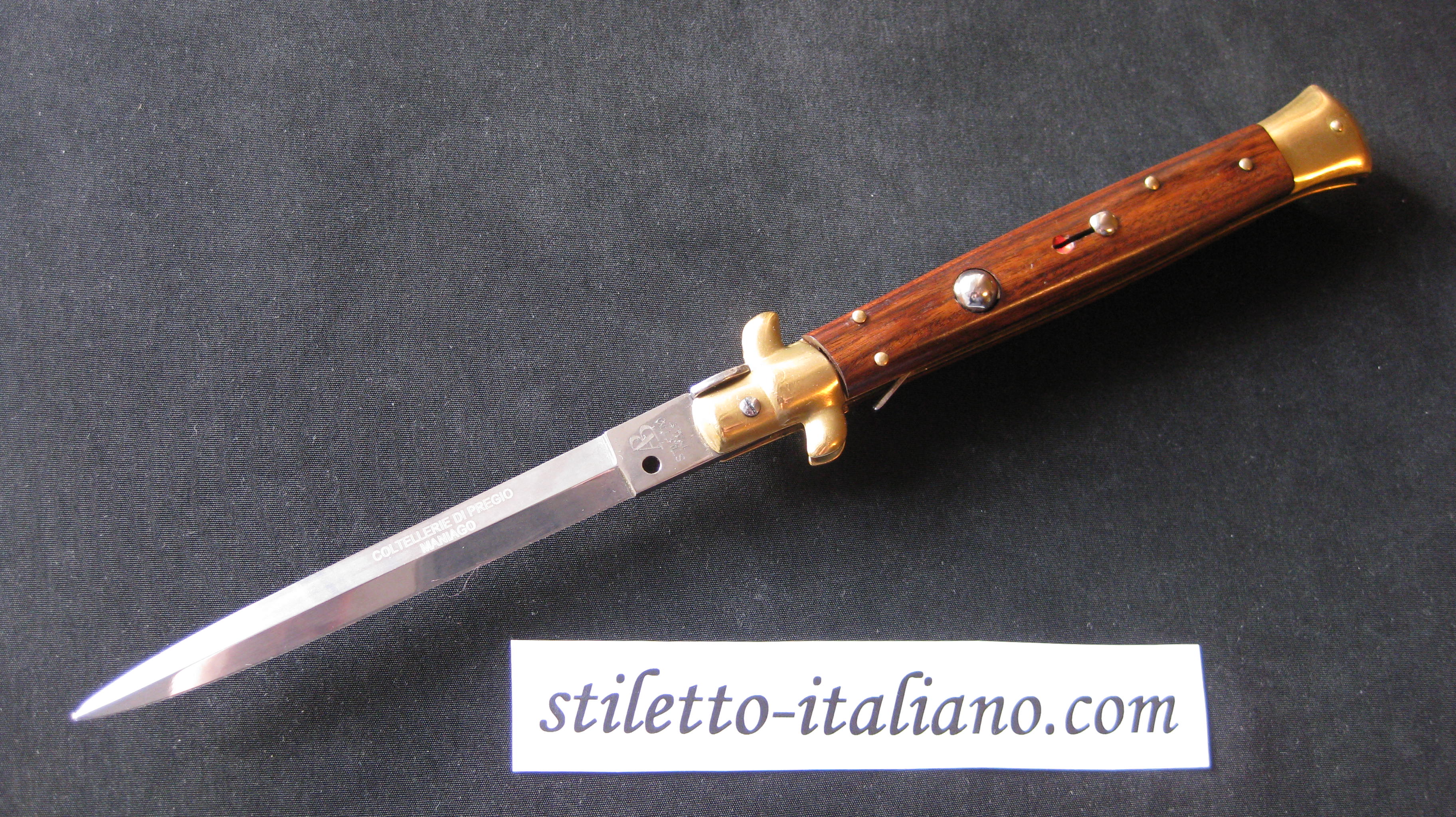 Stiletto 11 Dagger Cocobolo wood Armando Beltrame