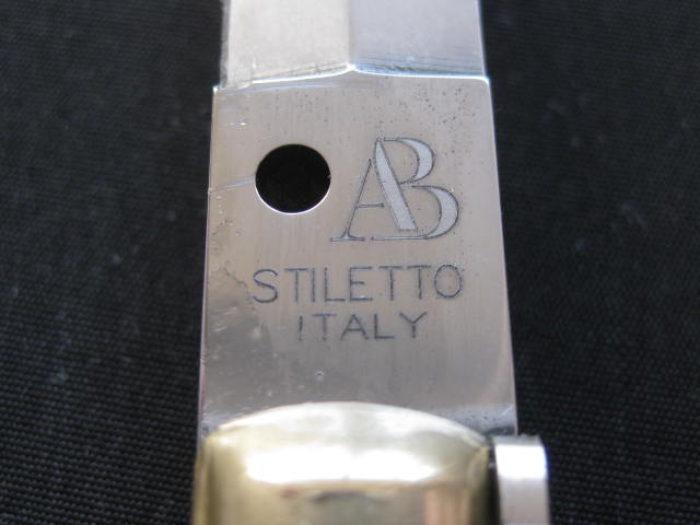 tang stamp AB STILETTO ITALY
