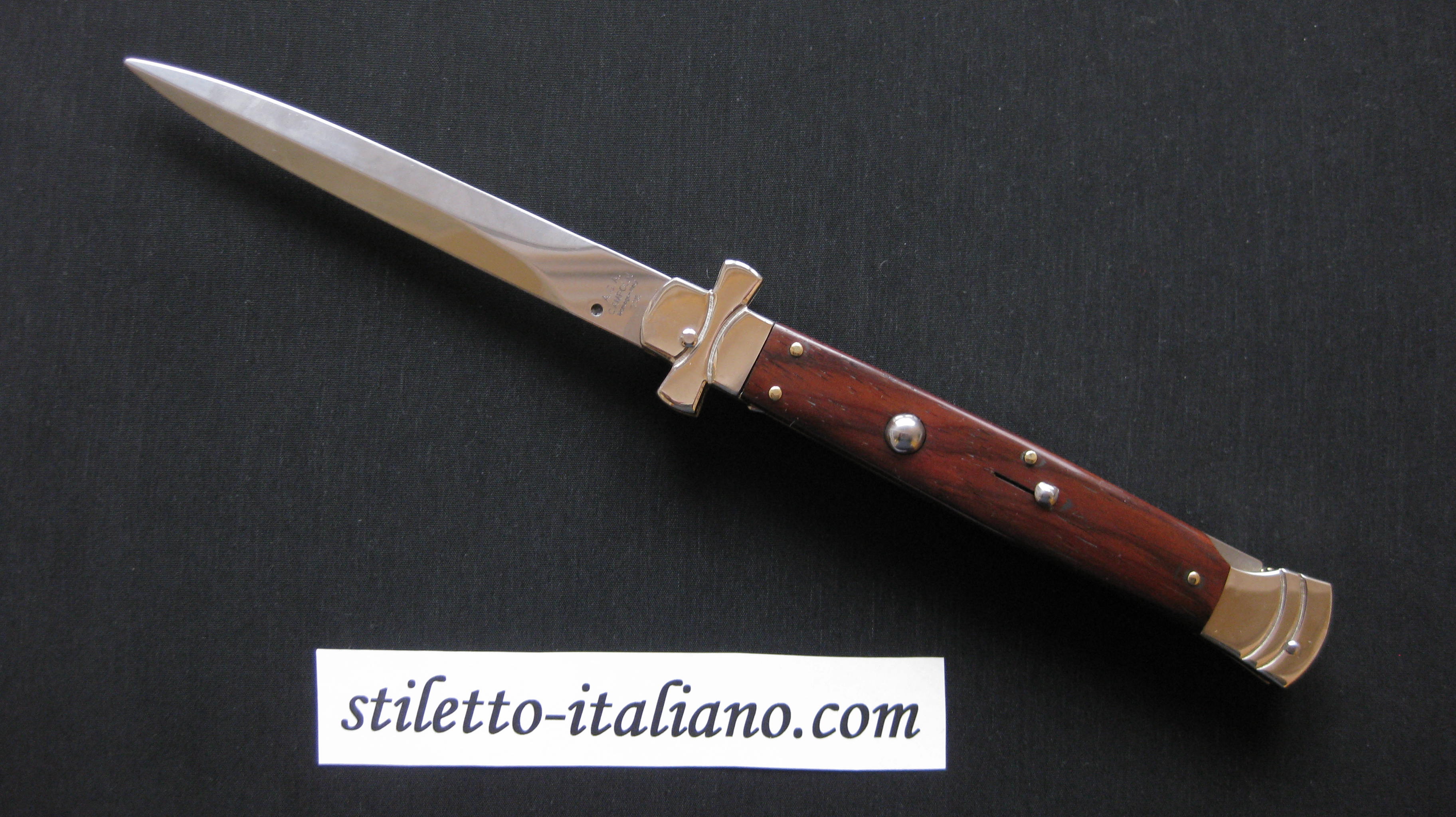 Stiletto 11 Maltese Cross Dagger Cocobolo wood AGA Campolin