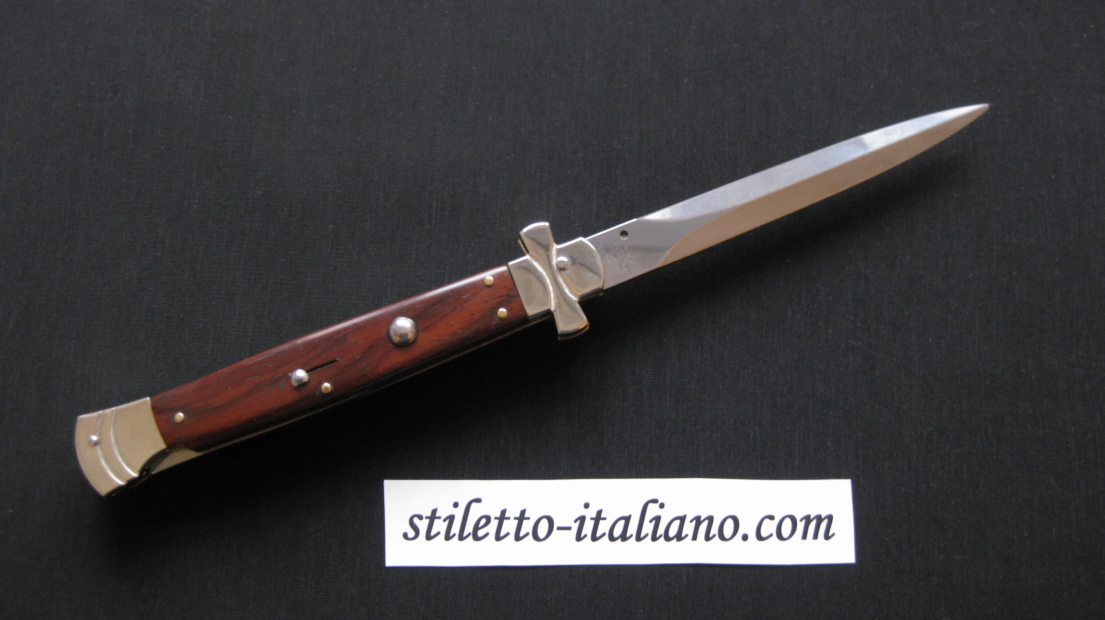 Stiletto 11 Maltese Cross Dagger Cocobolo wood AGA Campolin