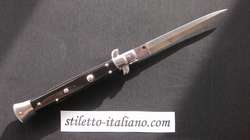 11 Dagger Classic stiletto Black acrylic Frank Beltrame
