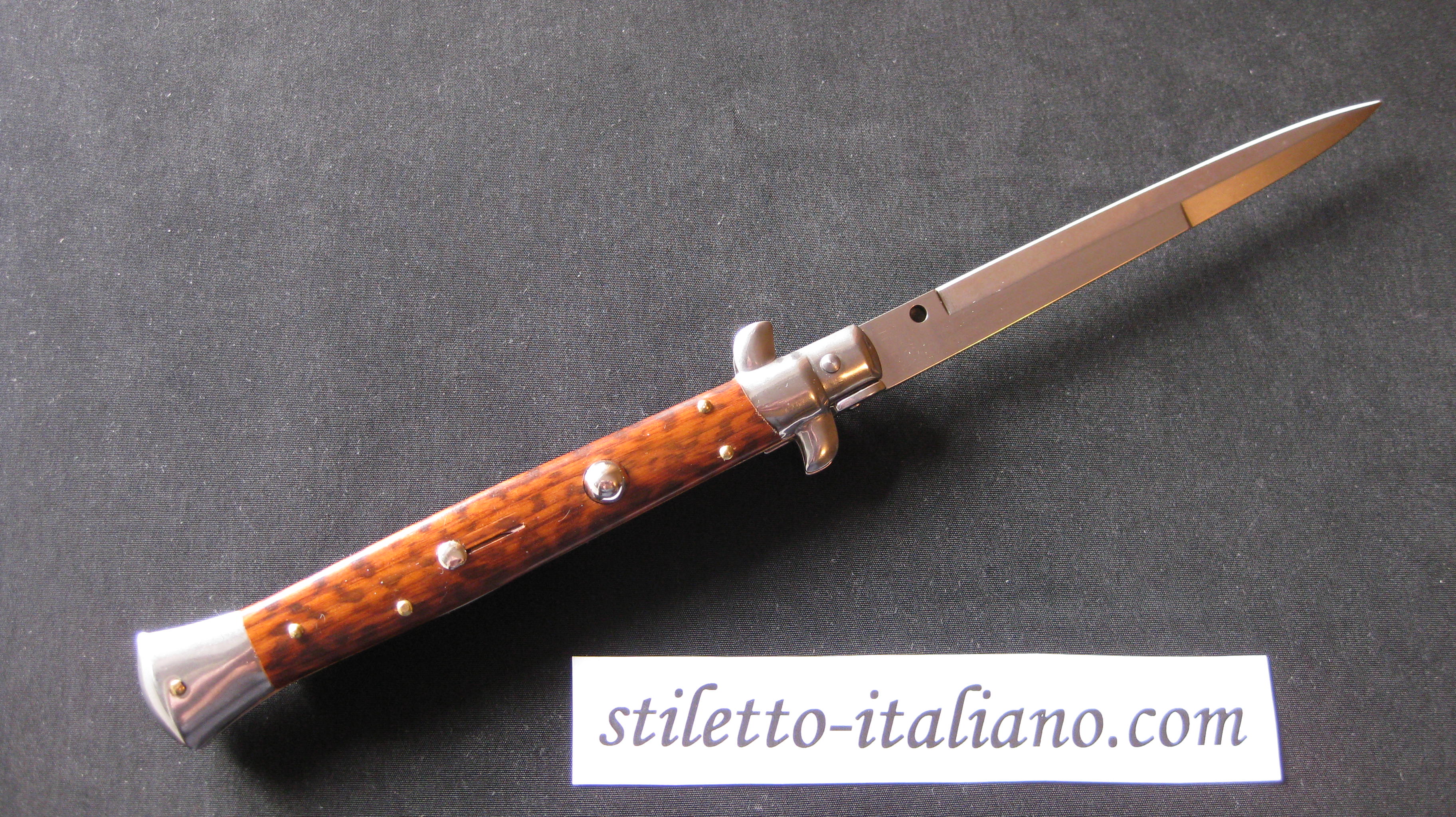 Stiletto 11 Bayonet Classic stiletto Snakewood Frank Beltrame