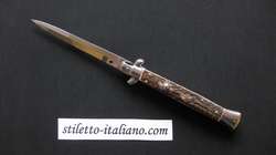 11 Bayonet Classic stiletto Stag horn Frank Beltrame