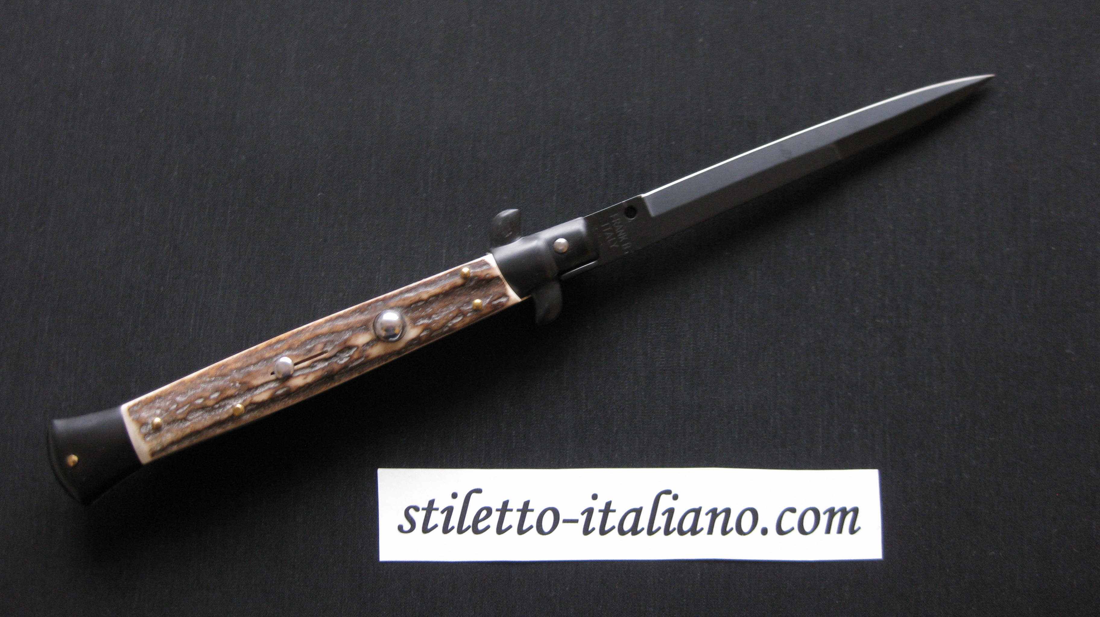Stiletto 11 Bayonet Classic stiletto Stag horn Tactical Frank Beltrame