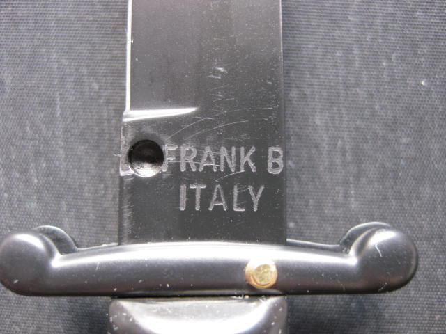 tang stamp FRANK B ITALY