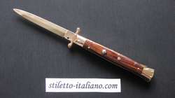 Frank Beltrame 11 Swinguard Dagger Cocobolo wood 24K Gold plated
