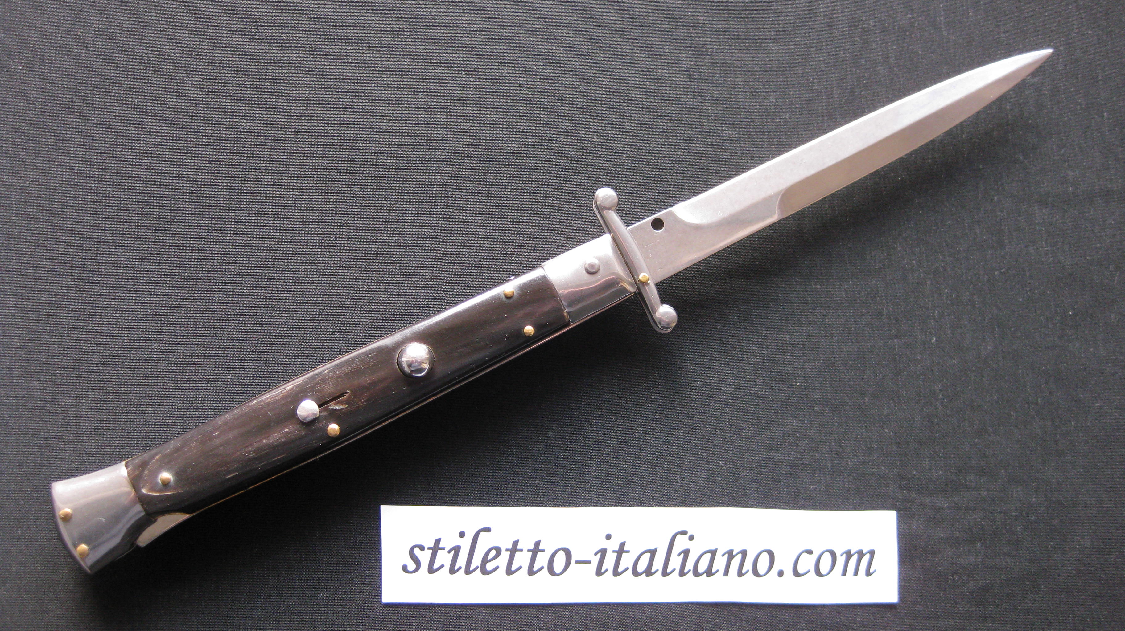 Stiletto 11 Swinguard Modified Bayonet Dark horn Frank Beltrame