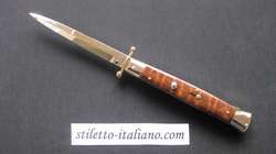 11 Swinguard Bayonet Snake wood 24K Gold plated Frank Beltrame