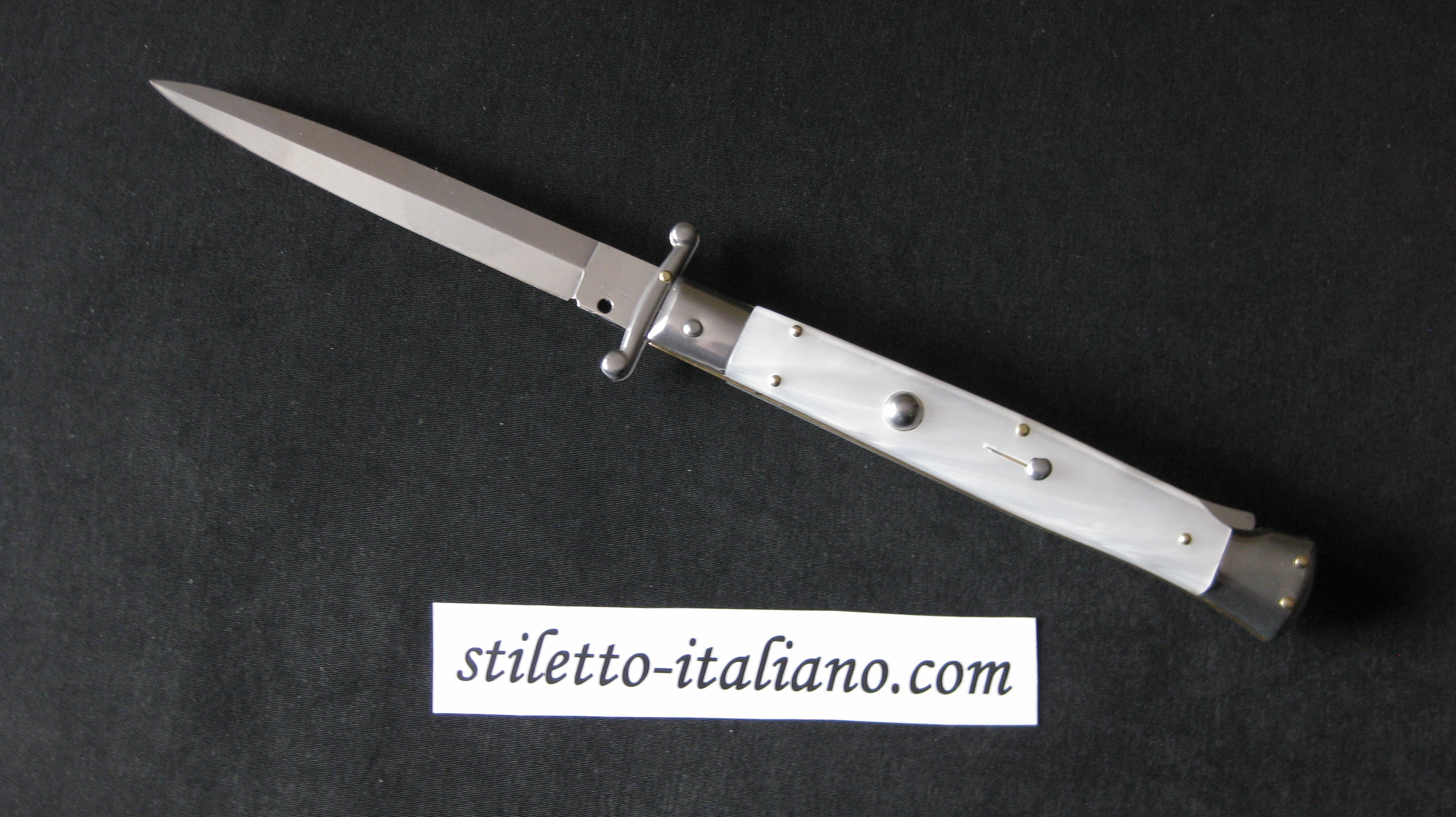 Stiletto 11 Swinguard Dagger Imitation Pearl Frank Beltrame