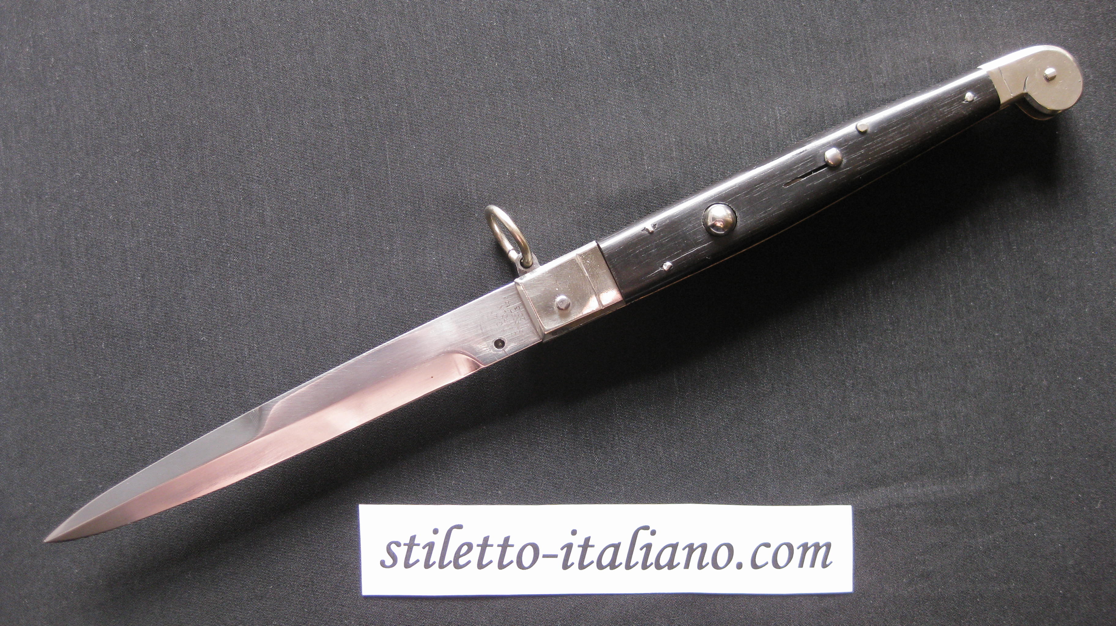 Stiletto 12 Siciliano Modified Bayonet Ebony wood AGA Campolin