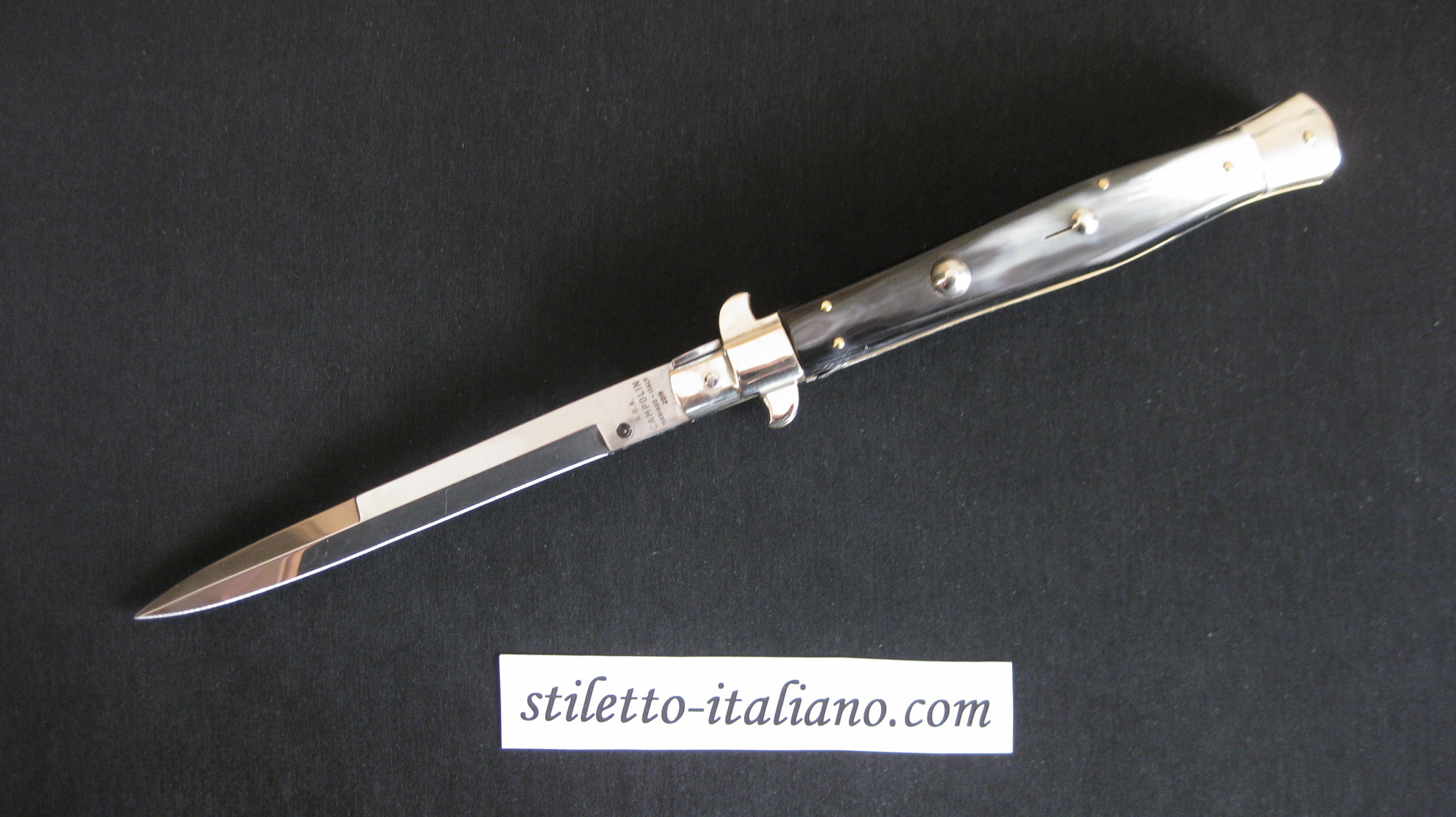 Stiletto 13 Flatguard Picklock Bayonet Brazilian horn AGA Campolin