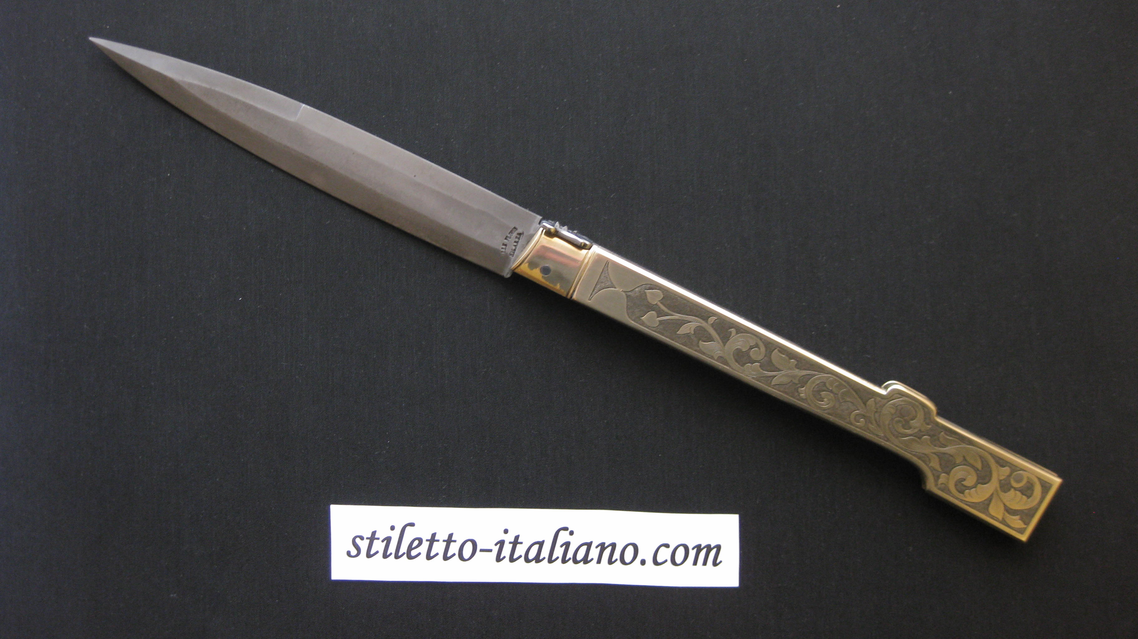 coltello 14 Napoletano Bayonet Brass handle Lelle Floris