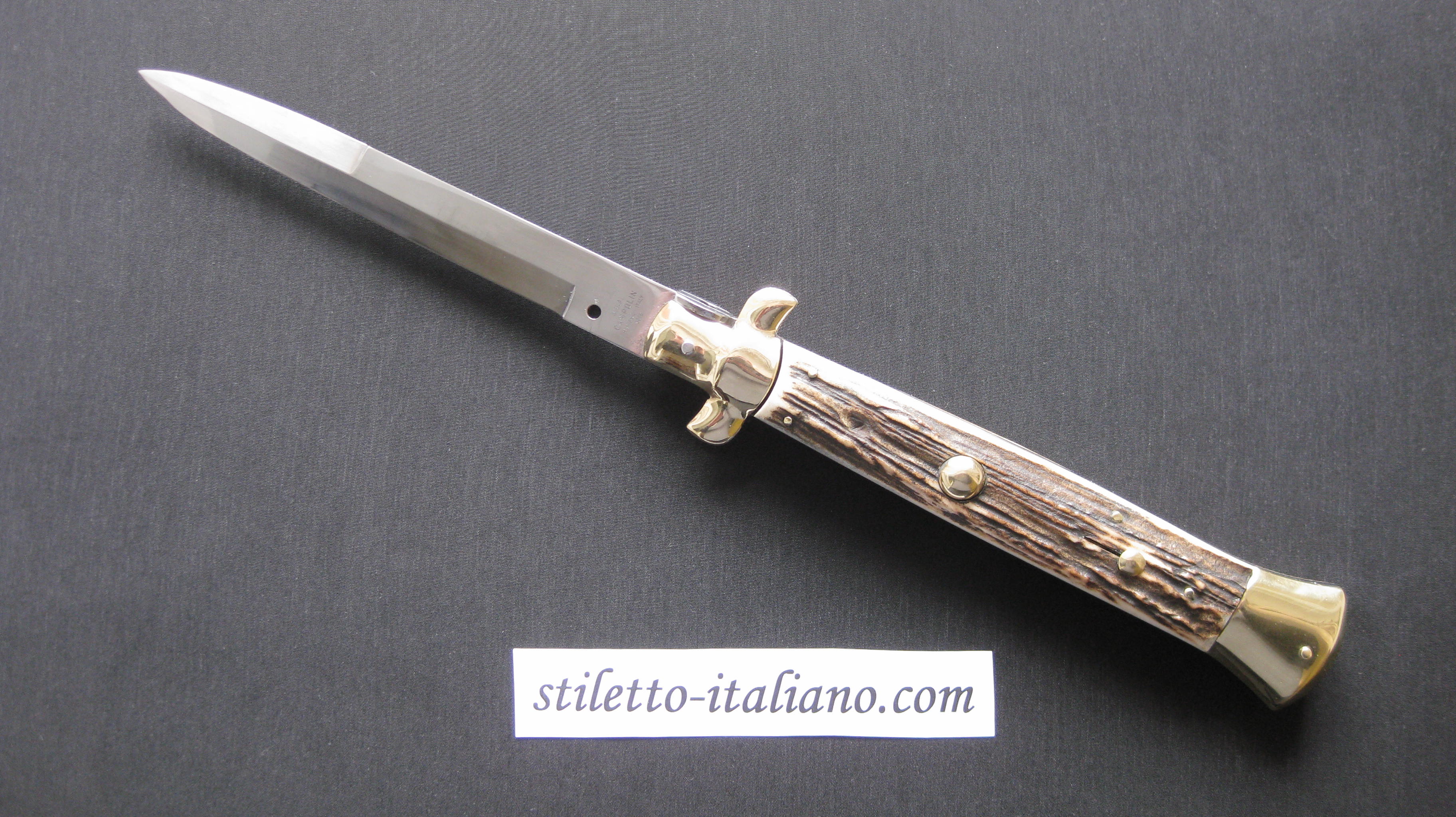 15 Bayonet Classic stiletto Stag horn AGA Campolin