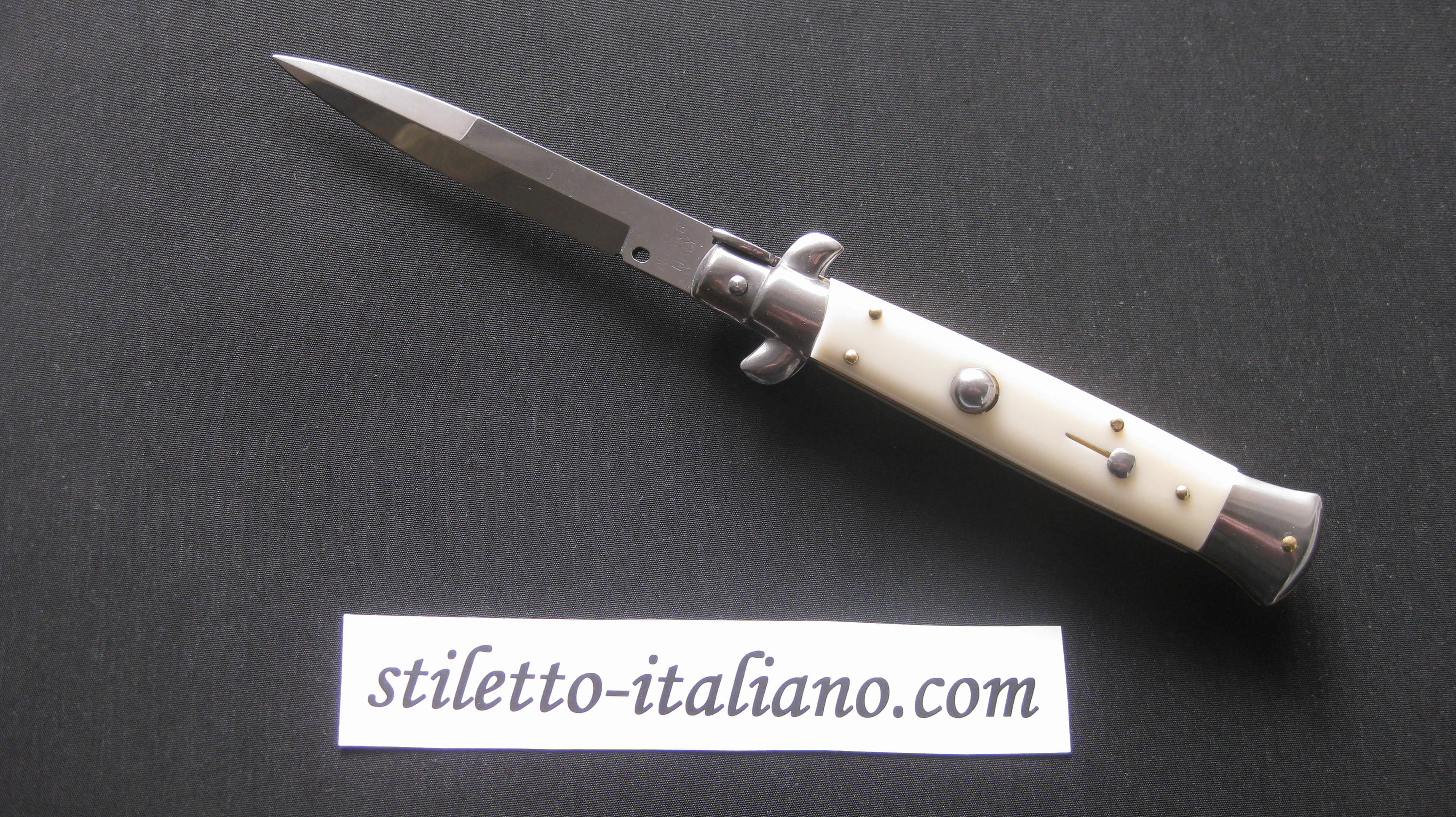 Stiletto 9 Bayonet stiletto Imitation Ivory Frank Beltrame