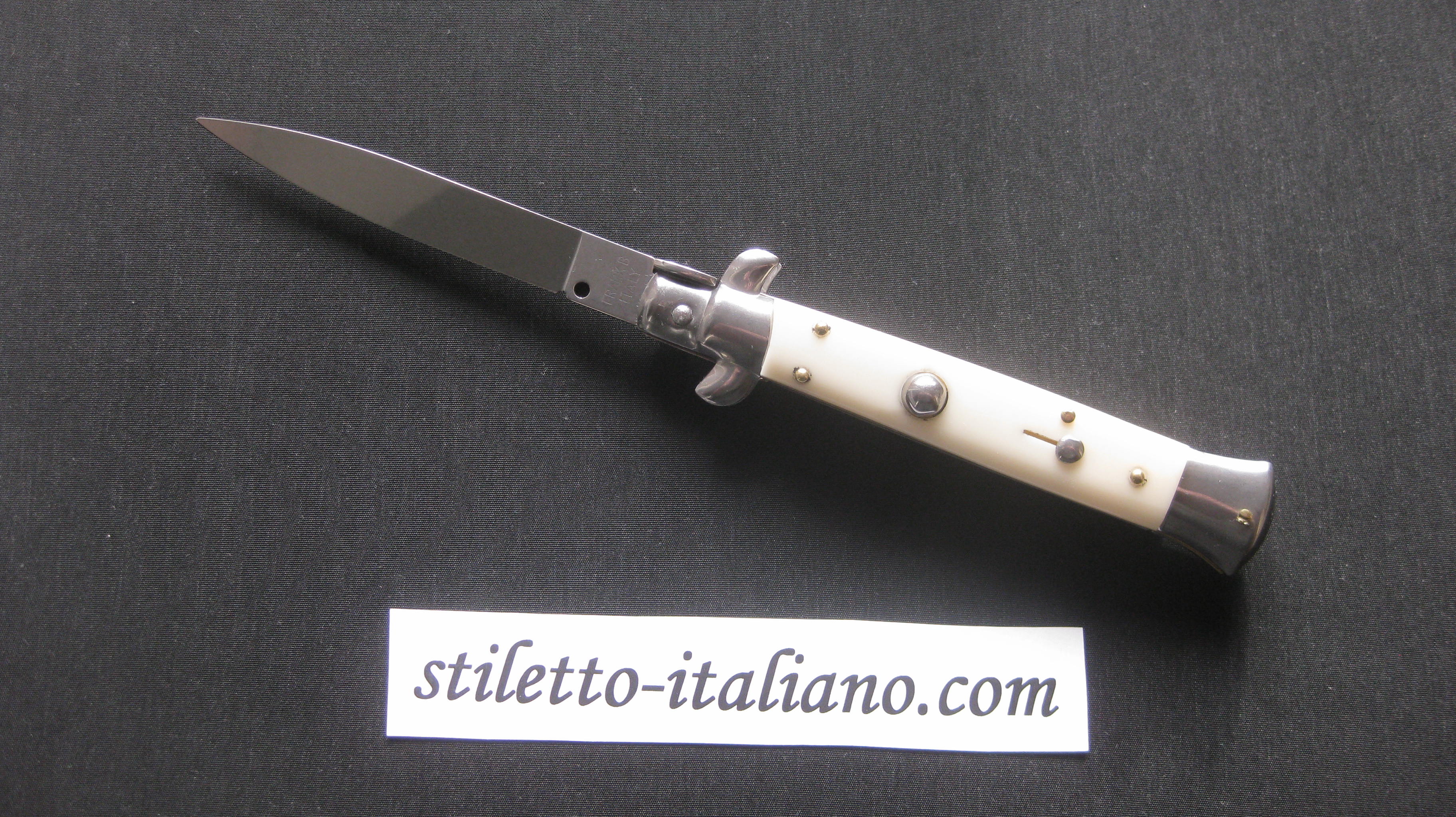 Stiletto 9 Plain stiletto Imitation Ivory Frank Beltrame