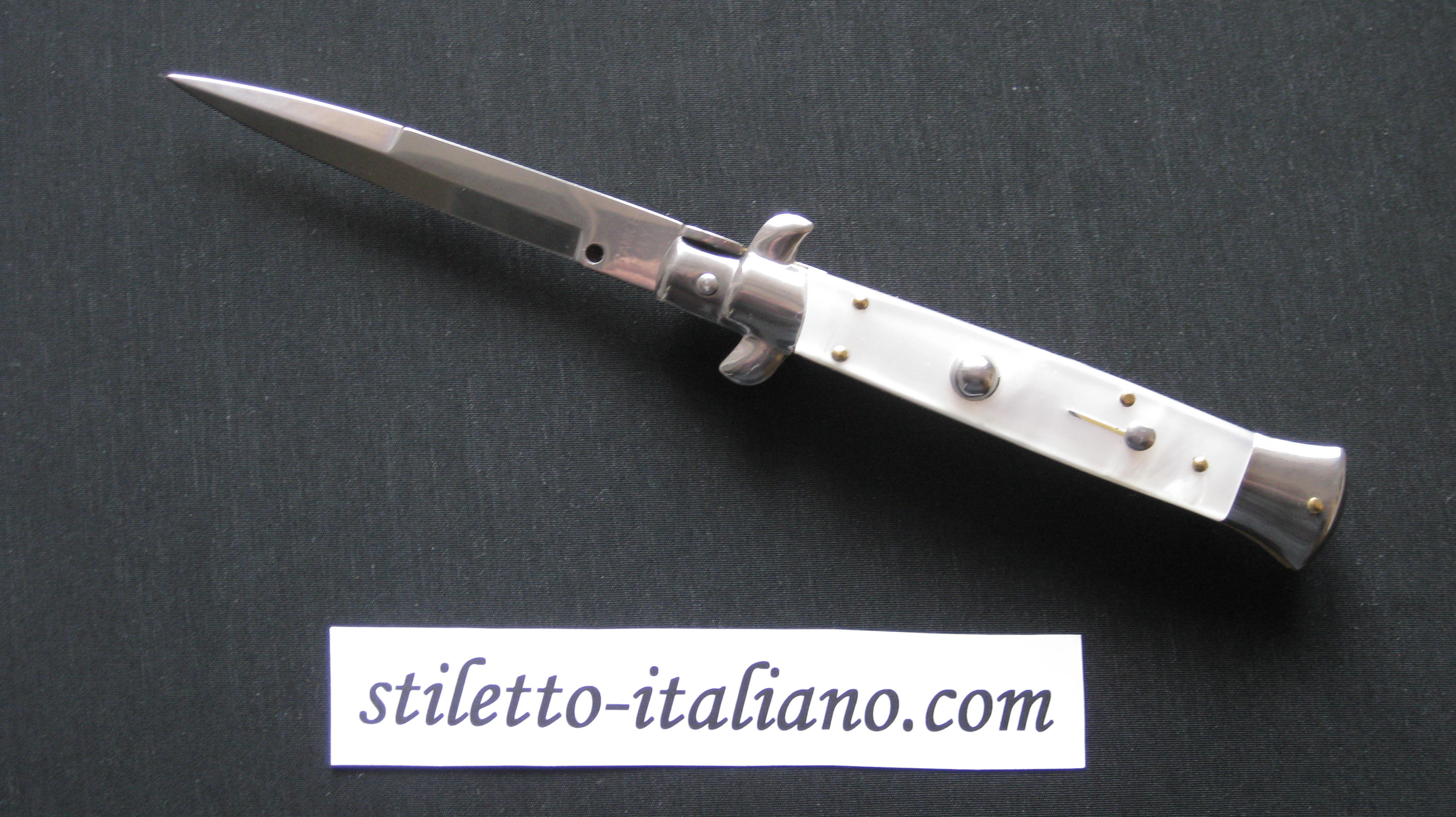 Stiletto 9 Bayonet stiletto Imitation Pearl Frank Beltrame