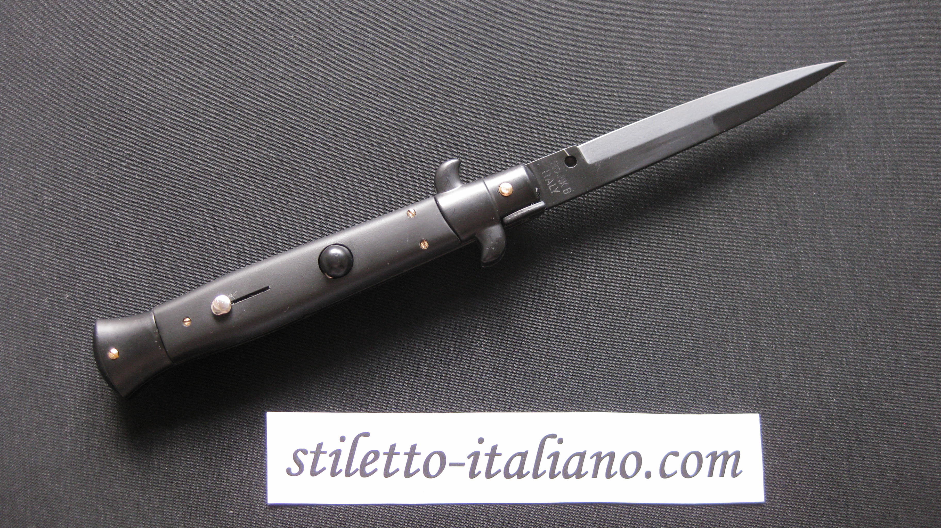 Stiletto 9 Bayonet Black rubber Tactical Frank Beltrame