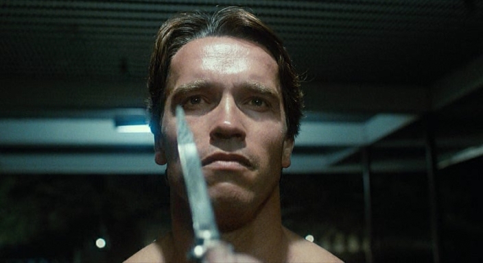 Switchblades in The Terminator 1984