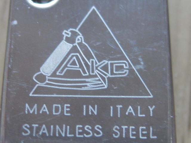 stiletto tang stamp AKC ITALY