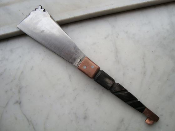 Традиционный нож из Италии, Birritedda knife