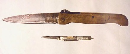 Традиционный нож из Италии, Filuscina o Filiscina knife