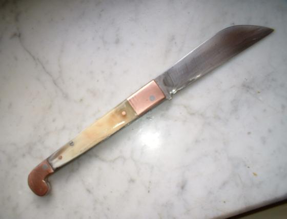 Традиционный нож из Италии, Lapparedda knife