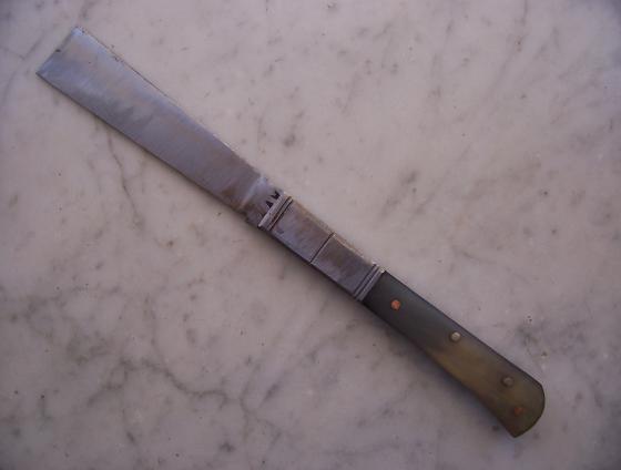 Традиционный нож из Италии, Mozzetta Sanfratellana knife