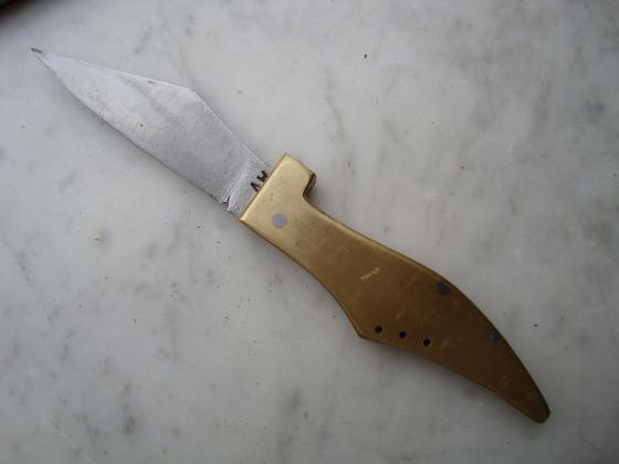 Традиционный нож из Италии, Scarpino Sanfratellano knife